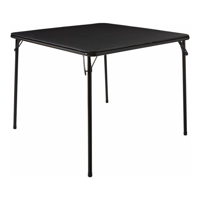 Marquee Black Folding Card Table