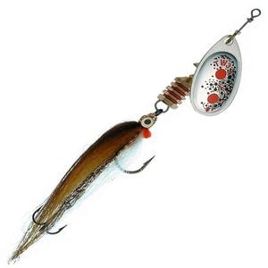 Mepps Lures Aglia TW Streamer Silver Size 3 - 6.8g