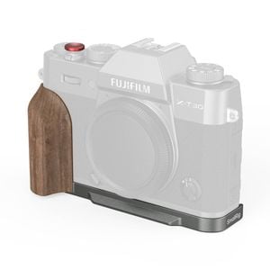 SmallRig L-Shaped Mount Plate with Wooden Handle 5668