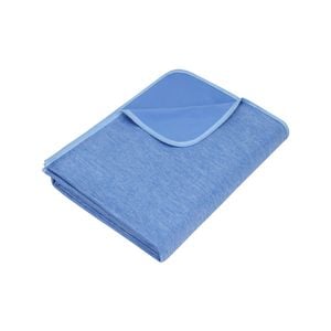 LINENOVA Cooling Blanket Keep Cool Summer Blanket Lightweight - Double,Blue