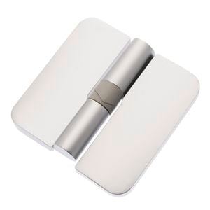 Lane 82 x 80 x 6mm Pearl Finish Left Hand Hold Closed Gravity Hinge - 2 Pack