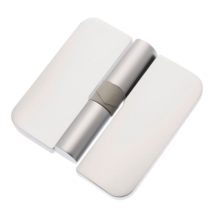 Lane 82 x 80 x 6mm Pearl Finish Left Hand Hold Closed Gravity Hinge - 2 Pack