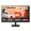 LG 24' Ips Full Hd Monitor, 1920x1080, 3-side Borderless Design, 100 hz, Usb‑c (65w Pd)