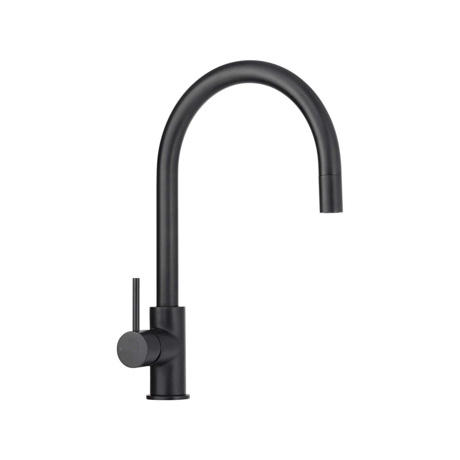 Mondella 35mm Matt Black Dahlek Pull Out Sink Mixer product image