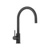 Mondella  35mm Matt Black Dahlek Pull Out Sink Mixer