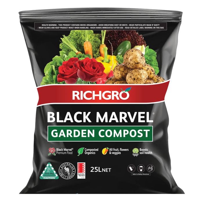 Richgro 25L Black Marvel Garden Compost