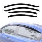 AUSGO Weather Shields for Mazda 3 BK Series Sedan 2004-2009 Weathershields Window Visors Wind Deflectors