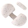Catzon Pregnancy Side Sleep Pillow Washable Back Belly Hips Legs-white