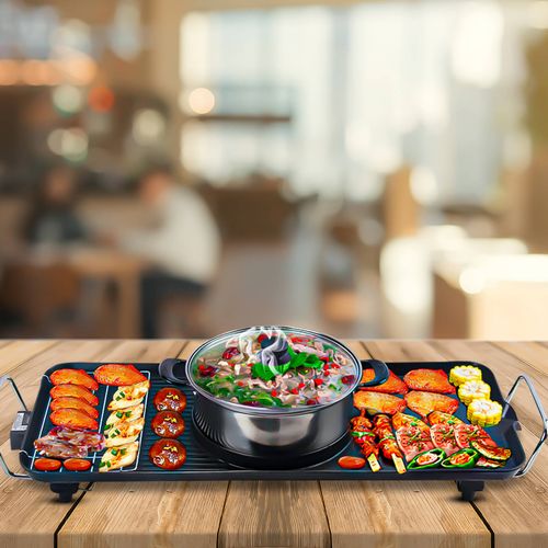 SOGA Electric Grill and Steamboat Hot Pot Bunnings Australia