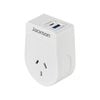 Jackson Move 20W White Outbound USB-A + USB-C Travel Adaptor - USA, Canada And More 