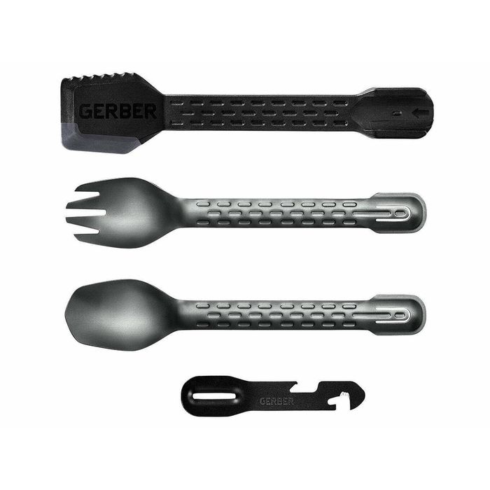 Gerber Compleat Camping Fishing Hiking Cook Eat Clean Multi Tool Black