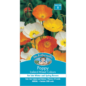 Mr Fothergill's Poppy Iceland Mixed Seeds