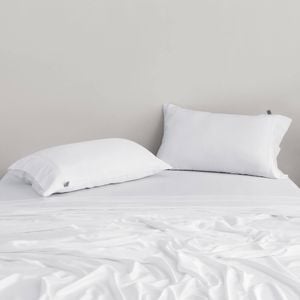 Natural Home Bamboo Standard Pillowcase White Twin Pack