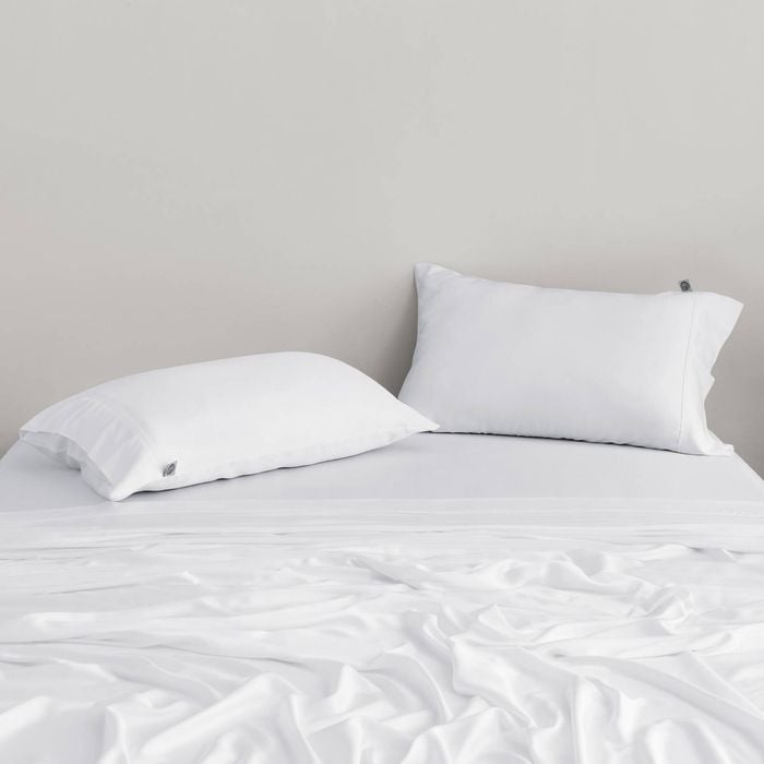 Natural Home Bamboo Standard Pillowcase White Twin Pack