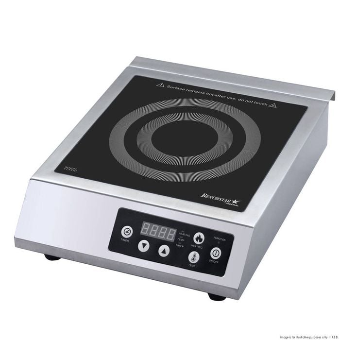 Benchstar Commercial Schott Ceran Glass Hob Induction Plate Bh3500s