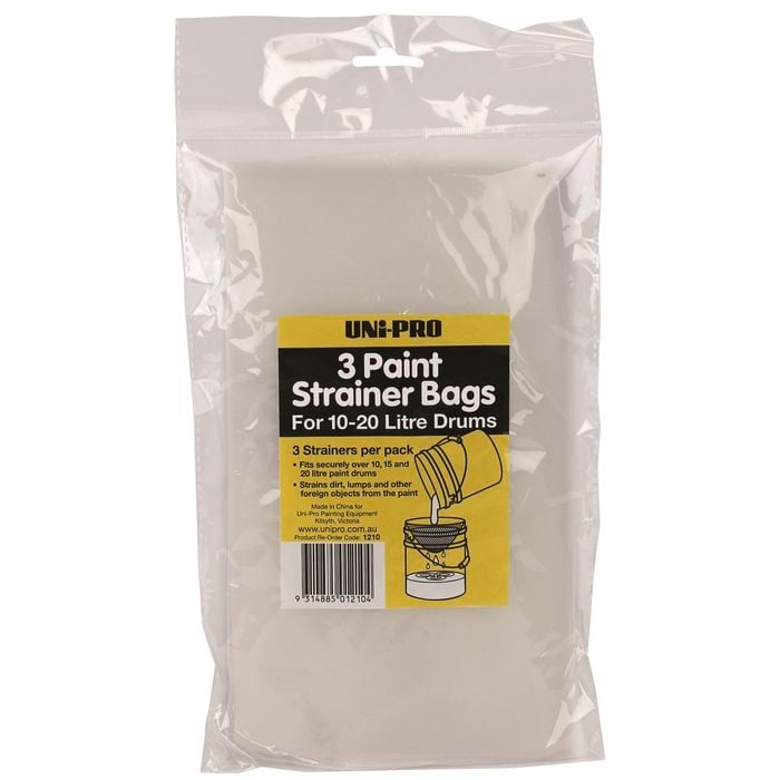 UNi-PRO 10 / 20L Paint Strainer Bags - 3 Pack