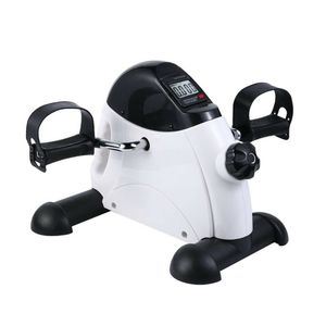 Hacienda Portable Pedal Exerciser w/ LCD Monitor Tracking (Black & White)
