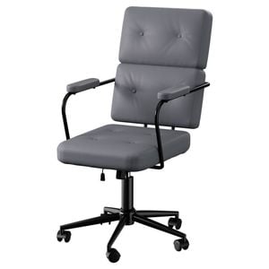Levede Adjustable PU Ergonomic Gaming Office Chair Grey