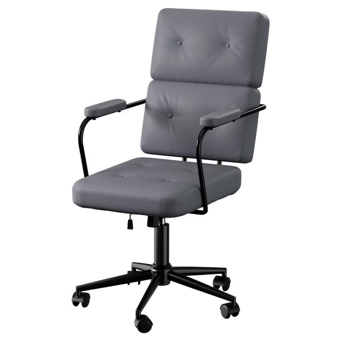 Levede Adjustable PU Ergonomic Gaming Office Chair Grey