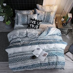Fabric Fantastic Dennings King Size Quilt/doona/duvet Cover Set