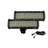 Elinz 2x 10" LED Work Driving Light Bar Philips 3 Rows Spot Offroad 12V 24V Truck 4WD