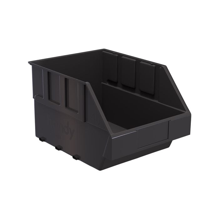 Handy Storage Size 40 Grey Plastic Storage Tote