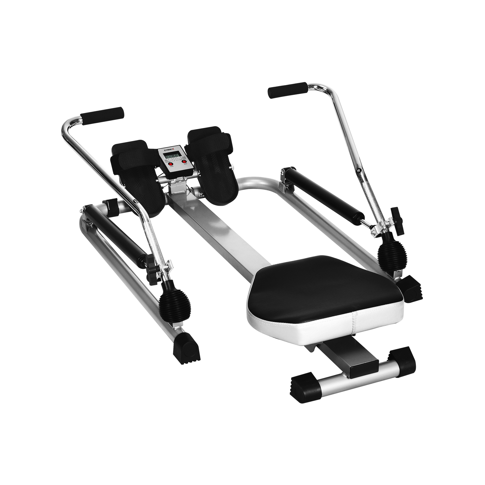 Costway Rowing Machine Adjustable Hydraulic Resistance Full Arm Extensions w LCD monitor Home Fitness Gym Cardio Bunnings Australia