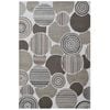 Designer Handmade Wool Rug - Texture 6421-Natural-110x160cm