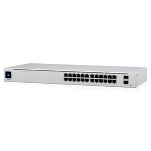 Ubiquiti Unifi 24 Port Managed Gigabit Switch, 16x Poe+ Ports, 8x Gigabit Ethernet Ports, 2xsfp - 95w - Touch Display