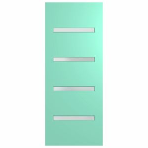 Hume Doors 1980 x 810 x 40mm Verve 4 Entrance Door Unglazed