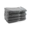 4pc Onkaparinga 69x140cm Flinders Bath Towel 600GSM Charcoal