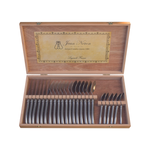 Laguiole Jean Neron 24pc. Cutlery Set In Gift Box - Stainless Steel