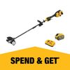 DeWALT 54V XR FLEXVOLT 19cm Edger - 9Ah Kit DCMASED57X1-XE