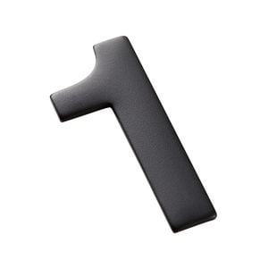 Sandleford 50mm Black Mode Self Adhesive House Number 1