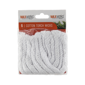 Waxworks Cotton Wicks - 6 Pack