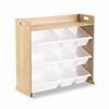 Keezi Kids Toy Box 9 Bins Bookshelf Organiser