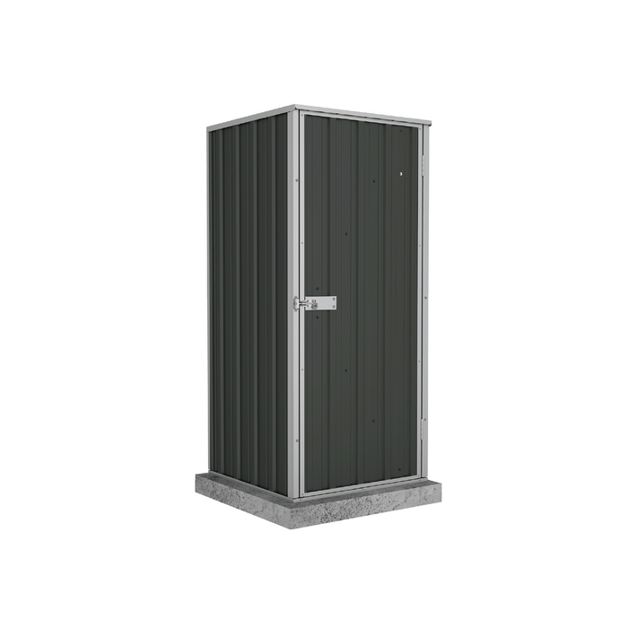 Absco Sheds 0.78 x 0.78 x 1.80m Monument Basic Single Door Garden Shed