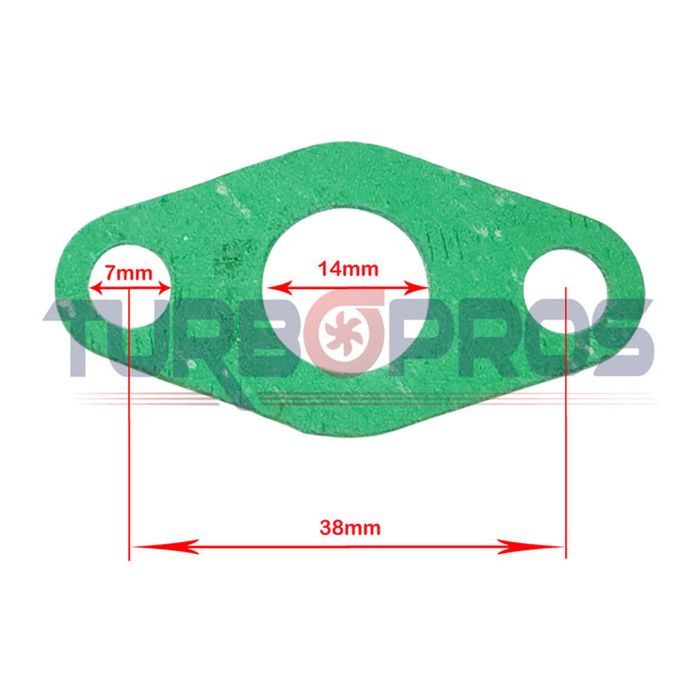 Turbo Charger Oil Return Gasket For Mitsubishi Delica 4M40T 2.8L