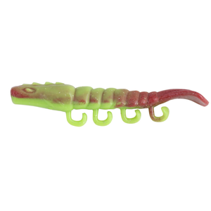 Berkley Gulp 2022 Turbo Shrimp 4" Soft Plastic Fishing Lure Nuclear Chicken