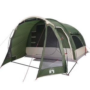 vidaXL Family Tent 6-Person Green Waterproof tent garden tent outdoor shelter