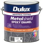 Dulux 4L Metalshield Epoxy Enamel Gloss Paint Vivid White - 4L