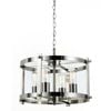 Telbix Finley Modern Pendant Hanging Lamp Light Metal Nickel