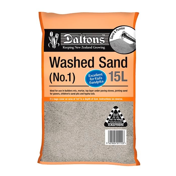 Daltons Washed Sand 15L