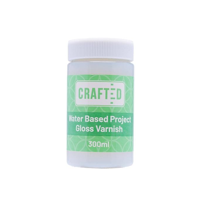 Crafted 300ml Varnish Gloss Project Paint
