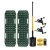 Bunker Indust Recovery Tracks Board Green + Square Shovel + Side Mounting Kit