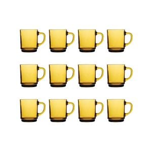 Duralex Versailles Glass Mugs - 260ml - Pack of 12