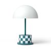 Printworks Portable Lamp - Riviera - Checkers