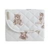 Living Textiles Waterproof Travel Change Mat - Cuddly Bear