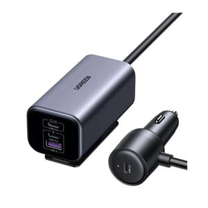 UGREEN 150W GaN Car Charger 4 Ports Fast Charging