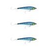 3x Rapala 17cm X Rap Magnum Stick Slow Sink Bait Fishing Lures - HD Wahoo UV